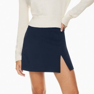 ARITZIA Sunday Best Tatiana Mini Skirt Black US 0